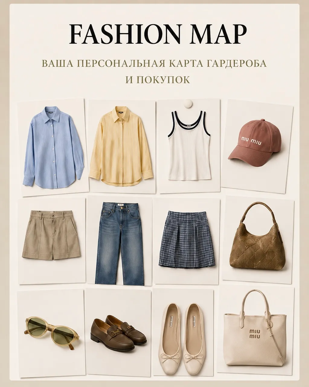 Пример образа — Fashion Map