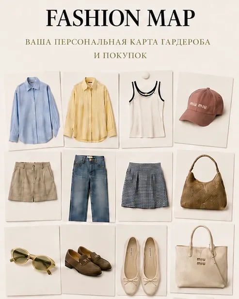 Пример образа — Fashion Map